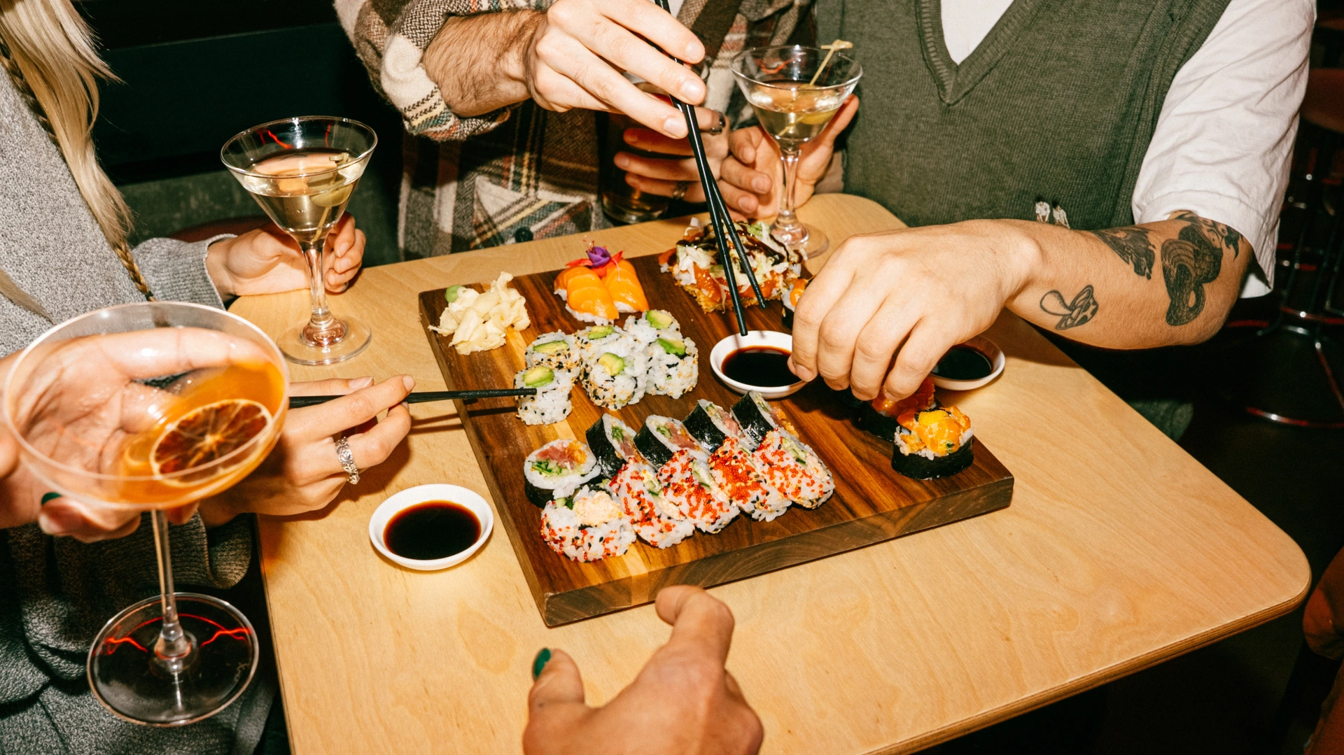 Plateau de sushis du Miyagi